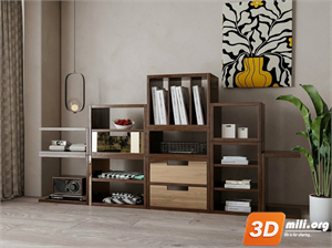 Bookcase Skp Files